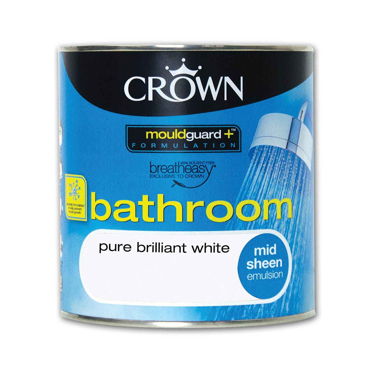 CROWN BATHROOM MID SHEEN EMULSION