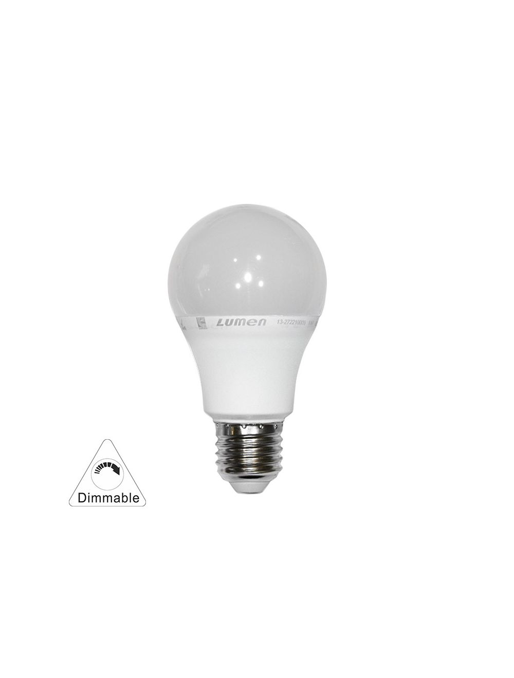 LED BULB PEAR WHITE MATTE E27 10W 230V DIMMABLE COLD