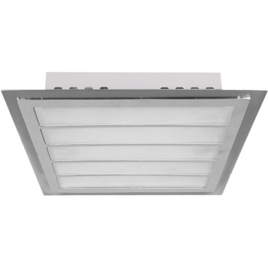 PLAFOND SQUARE 24W LED 4000K SATIN NICKEL