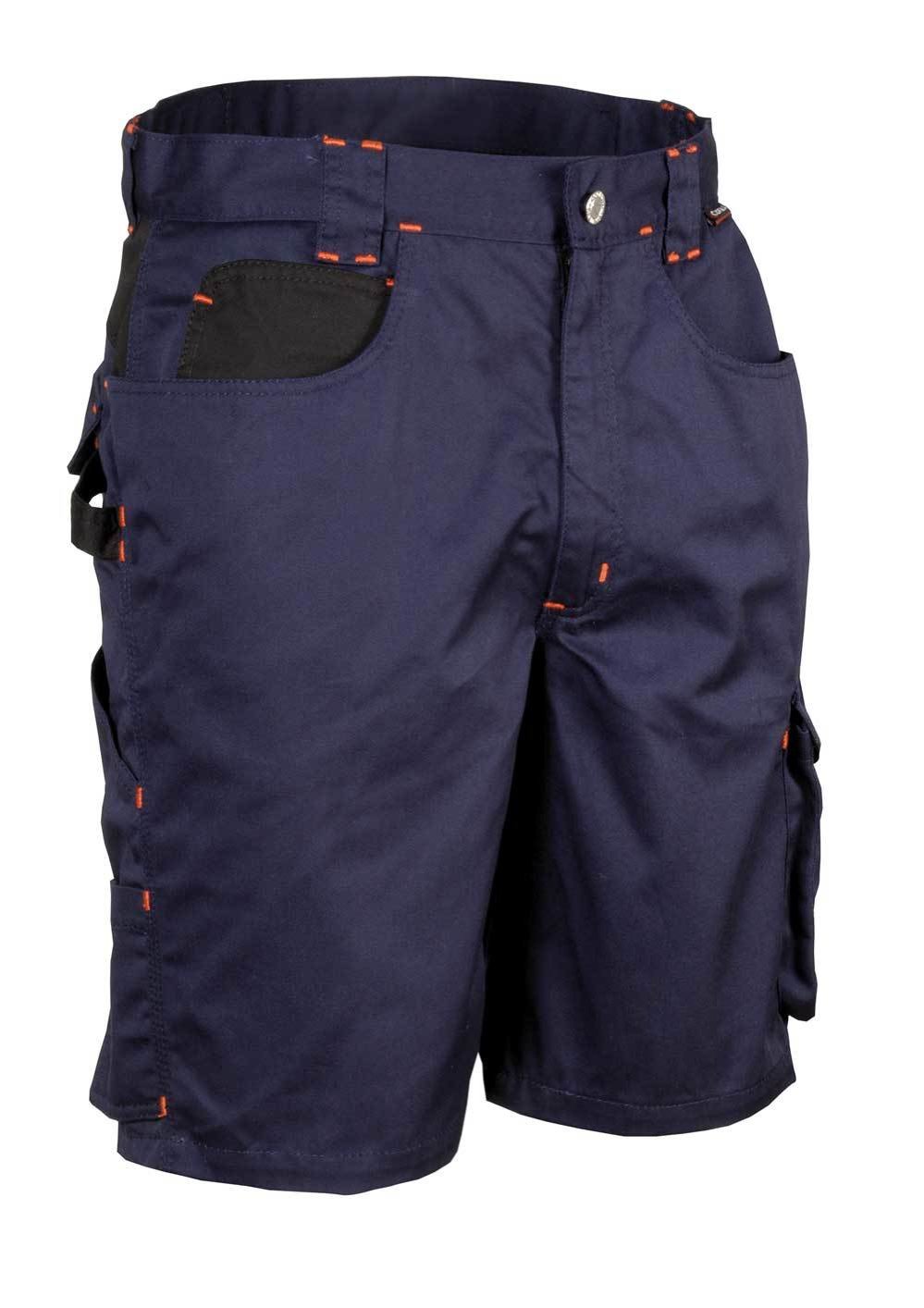 COFRA SHORTS TILE NAVY BLUE/BLACK