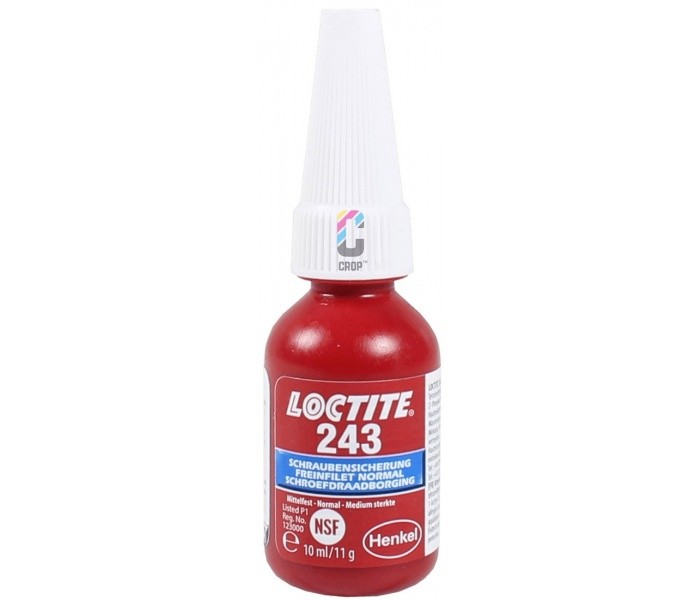 LOCTITE 243 THREADLOCK BLUE 10ML MEDIUM STRENGTH
