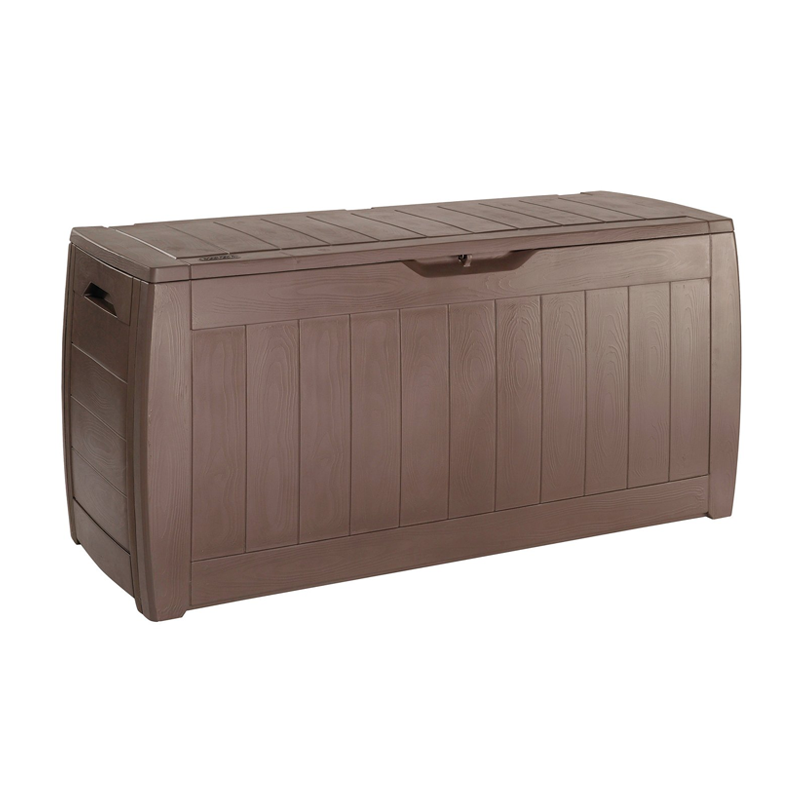 KIS WOODBOX PLASTIC GARDEN STORAGE BOX 270L